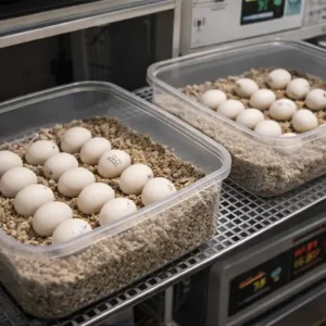 Cockatiel fertile eggs medium pack prepared for incubation